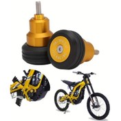 Resim Hightower Sur Ron Light Bee S/x Segway X160 X260 İçin Altın Elektrikli Dirt Bike Çerçeve Korumaları 