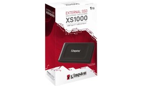 Resim Kingston XS1000 1TB Mini USB 3.2 Gen 2 SSD - Siyah 