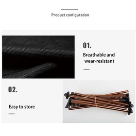 Resim Wondernest Turuncu Sandalye Portatif Kamp Sandalyesi Oxford Kumaş Katlanır Hs-334 Halı Direk Arkalığı Alüminyum Alaşımlı 1200d - Sx Turuncu 