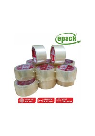 Resim Epack 36'Lı Koli Bandı Şeffaf 45X40 