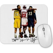Resim Baskı Dükkanı Lebron James Kobe Bryant Michael Jordan Mouse Pad 