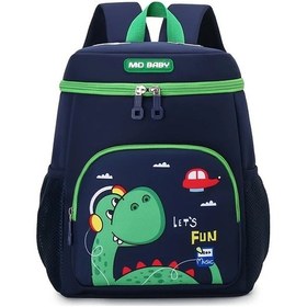 Resim Turcoshop11 2025 Yeni Prenses Anaokulu Sırt Çantası Koyu Mavi Unicorn Sevimli Çocuk Okul Çantası 3-6 Yaş Koyu Mavi 