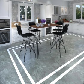 Resim Kenz Life Knsz Masa Sandalye Takımı HEM105ZENGIN Cvzsyh 130*070 4 Sandalye Syhsyh Sırt Minderli 