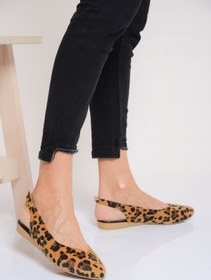 Resim Shoes Time Leopar Kadın Sandalet 20Y 900 