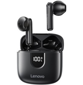 Resim Lenovo EA120 TWS Bluetooth Stereo Kablosuz Yarı Kulak İçi Kulaklık 