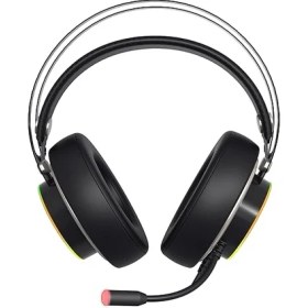 Resim James Donkey 712 Siyah 7.1 Surround Rgb Gaming Kulaklık Neodimyum 50MM Sürücüler 112DB Hassas Mikrofon -43DB Rgb LED Aydınlatmalı Manuel + Yazılımla Ses Kontrol USB Bağlantı ve Ses Kartı 