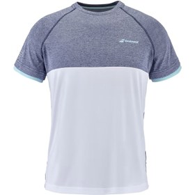 Resim Babolat Play Crew Neck Boy Erkek Çocuk Renkli Tişört 