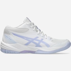 Resim Asics GEL-TASK MT 4 Kadın Beyaz-Turuncu Voleybol Ayakkabısı 1072A105-104 