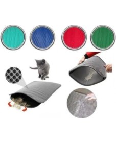 Resim Mediterian Mjgn-332 Büyük Kedi Köpek Tuvalet Paspası Seti, Temiz ve Rahat Kullanım 