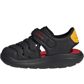 Resim Adidas Disney Mickey Mouse Bebek Siyah Sandalet (JQ4399) 