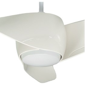 Resim Alsanfan Urla Beyaz Aydınlatmalı Uzaktan Kumandalı Tavan Vantilatörü 127cm 