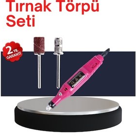 Resim 6 Uçlu Elektrikli Manikür Pedikür Seti 