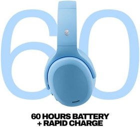 Resim Skullcandy Crusher ANC 2 Kablosuz Kulak Üstü Kulaklık Cihazı, Gürültü Önleyici, Sensy Bas, Şarj Kablosu, 50 Saat Pil ömrü, Mikrofon, Bluetooth cihazlarıyla uyumlu, Preppy Summer 