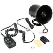 Resim Yaleker 6 Sesli Süper Yüksek Sesli Araç Hoparlörü - 115db Acil Durum Siren Sistemi 