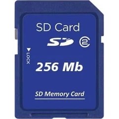 Resim Sd Hafıza Kartı 256 MB Fotoğraf Makinaları Için Sd Hafıza Kartı 256 MB 