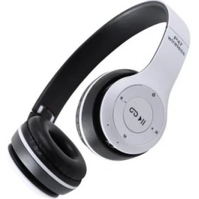 Resim Concord P47 Bluetooth Kulaklık Wireless Kablosuz Kart Girişli Radyolu Aux 