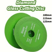 Resim Cam için Elmas Dairesel Testere Bıçağı - 100/115/125mm, Cam Kesimi için Yüksek Kaliteli Testere Bıçağı, Aşınma Direnci, Montaj Gerektirmez, Kesme için Testere Bıçakları 