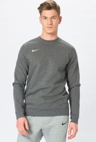 Resim Nike Team Club19 Crew Erkek Sweatshirt AJ1466-071 