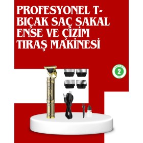 Resim Zenvia Daling Profesyonel Tıraş Makinesi Islak ve Kuru Kullanım Znv-Tcndym 