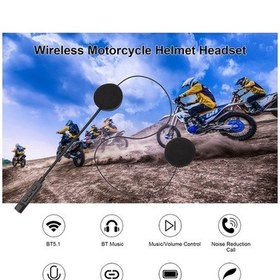 Resim Novahub Müzik Motosiklet Kulaklıklar Kaskı Kablosuz Interkom Bt Gc 