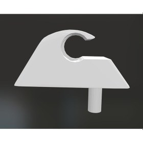 Resim Chevrolet Matiz Güneşlik Tutucu Klips Abs Siyah - Gri 