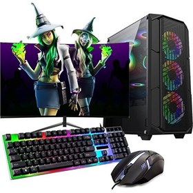 Resim I5 10400F 16GB 240SSD 1TB HDD 4GB GTX1650 24" Monitörlü (Gaming SET) Rogame