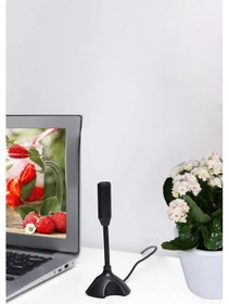 Resim Thentech Video Konferans Görüşmelerinde Yayınlarda Ve Oyunlarda Kullanılabilir Usb Mikrofon 