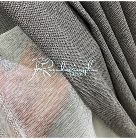 Resim Fon Perde Katyonik Desen 20 Farklı Renk Ultra Dökümlü Kumaş 