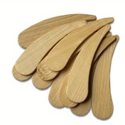 Resim 100 adet Bambu Kozmetik Spatulaları - Mini Makyaj & Yüz Maskesi Karıştırma Kaşıkları, Koku İçermez, Kremler, Losyonlar & Nemlendiriciler için İdeal 