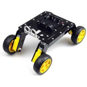 Resim JSumo Emes Robotik 4 X 4 Rover Arazi Robotu Seti(ÖRNEK KODLARI HEDİYESI) 