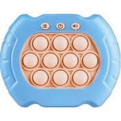 Resim Fosenze Hızlı Bas Puzzle Oyun Makinesi - Mavi 3. Nesil, Abs Malzeme, 4 Oyun Modu Gelişim, Hafıza, Skor, Çoklu Oyuncu 