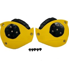 Resim Ls2 Advant 2 Kask Yan Kapak Set Mat Sarı Mat Sarı 
