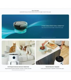 Resim Shark 130 M² 4 Katmanlı Hepa Filtreli Akıllı Sensörlü Anti-Odor Hava Temizleyici Ev Ofis Koku Beyaz Wi-Fi Uygulama Pm2.5 