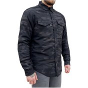 Resim Eagle Camo Korumalı Motosiklet Gömleği Erkek 