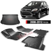 Resim Ford Kuga Paspas Bagaj Havuzu 3D Rizline Havuzlu Set 2008-2012 