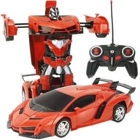 Resim Elektrikli Uzaktan Kumandalı Arabayı Dönüştüren Robot-kırmızı 05 
