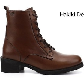 Resim Gönderi R Taba Antik Fermuarlı Kauçuk Taban Hakiki Deri Postal Bot Taba 