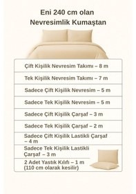 Resim Vera Çiçek Desenli %100 Pamuk Turuncu Nevresimlik Çarşaflık Yastıklık Metrelik Kumaş 100-240 Cm Turuncu 