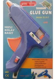 Resim Silikon Tabancası-40 Watt Mavi İs 