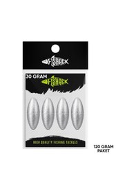 Resim Gezer Olta Kurşunu - Kıstırma Zeytin Kurşun - 30 Gram - 120 Gr Paket 