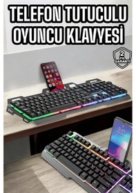 Resim Klavyesi Q Klavye Rgb Işıklı Mouse 