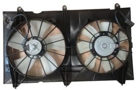Resim Honda Accord 2003 2008 Radyatör Fan Davlumbazı Ve Klima Fan Davlumbazı (Sport Tipi) (Tw) 19015-RAA-A01 