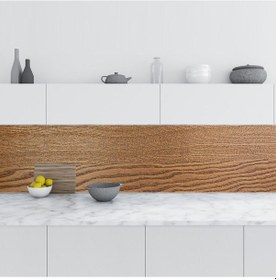 Resim Mutfak Tezgah Arası Folyo Fayans Kaplama Folyosu Ahşap Beta 