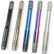 Resim Otomatik Tekerlek Alman Lastik Hizalama Pimi Lastik Tekerlek Göbeği Montajı Güç Pimi Araba Lastiği Montaj Pimi M12 1.5 Gümüş 