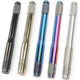 Resim Otomatik Tekerlek Alman Lastik Hizalama Pimi Lastik Tekerlek Göbeği Montajı Güç Pimi Araba Lastiği Montaj Pimi M12 1.5 Gümüş 