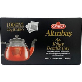 Resim Çaykur Altınbaş Klasik Demlik Jumbo 100 x 30 G 