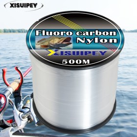 Resim 1 Makara JESHUPEY Ağır Hizmet Tipi Florokarbon Balık Misinası - Düşük Görünürlük 0.10-50mm Çap, 500m/546YD Naylon Benzeri Buz ve Tuzlu Su Tatlı Su Kullanımı, Sinek Balıkçılığı, Spin ve Casting için Büyük Kapasiteli Misina (Tüm Balıkçılar için) 