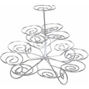 Resim 3 Katlı Pasta Standı, Muffin Standı, Tatlı Standı Masa Süslemeleri 