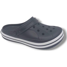 Resim Zerhan Cflex 22233 Unisex Siyah Beyaz Siyah Sabo Terlik Sandalet Siyah 