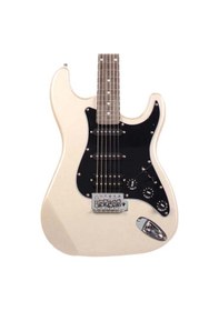 Resim Angel Aeg111-gry Gri Elektro Gitar Strat Kasa Modern Metalik Gr 